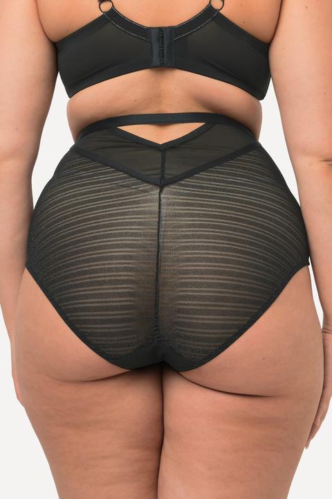 Actual product image Ulla Popken Sparkle Trim Maxi Brief Panty (60)