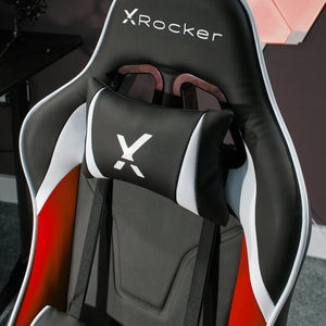 Image du produit X Rocker Chaise de jeu eSports compacte Agility JR Noire/Rouge