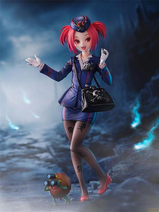 Actual product image Amakuni Yu-Gi-Oh! PVC Statue 1/7 Collection Tour Guide From the Underworld 25 cm
