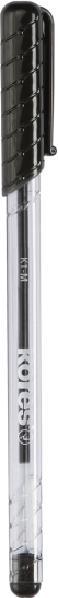 Image du produit Kores Stylo à bille jetable K-PEN K1, noir, trait : M (Noir, 12x)