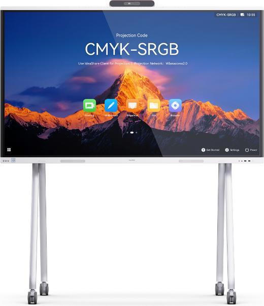 Produktbild Huawei IdeaHub S3-IHS3-86SA-Intelligent Collaboration Device, 86inch, Infrared Screen, Jade, o (3840 x 2160 Pixel, 86")