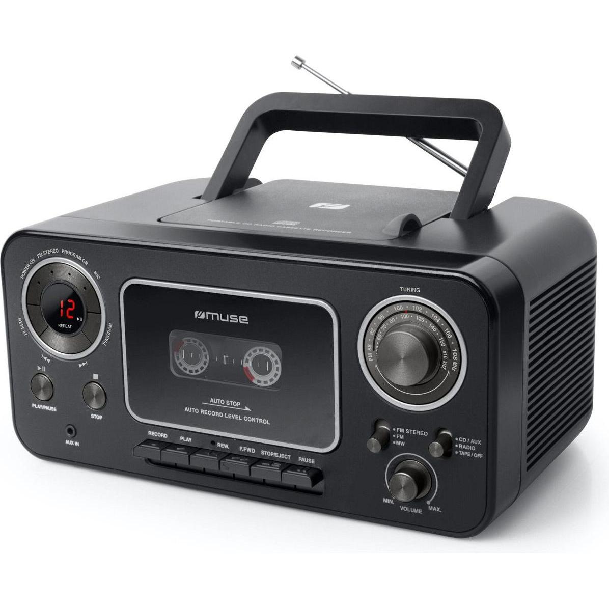 Muse M-182 RDC (MW, FM), Radio, Nero