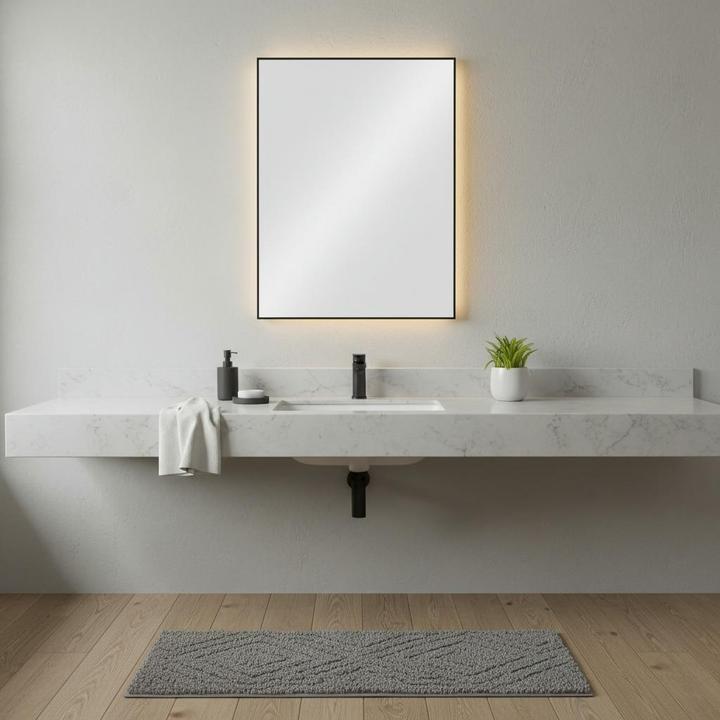 Produktbild Masterjero Mirror Enlighted LED Luna 50x70 cm (70 x 50 cm)