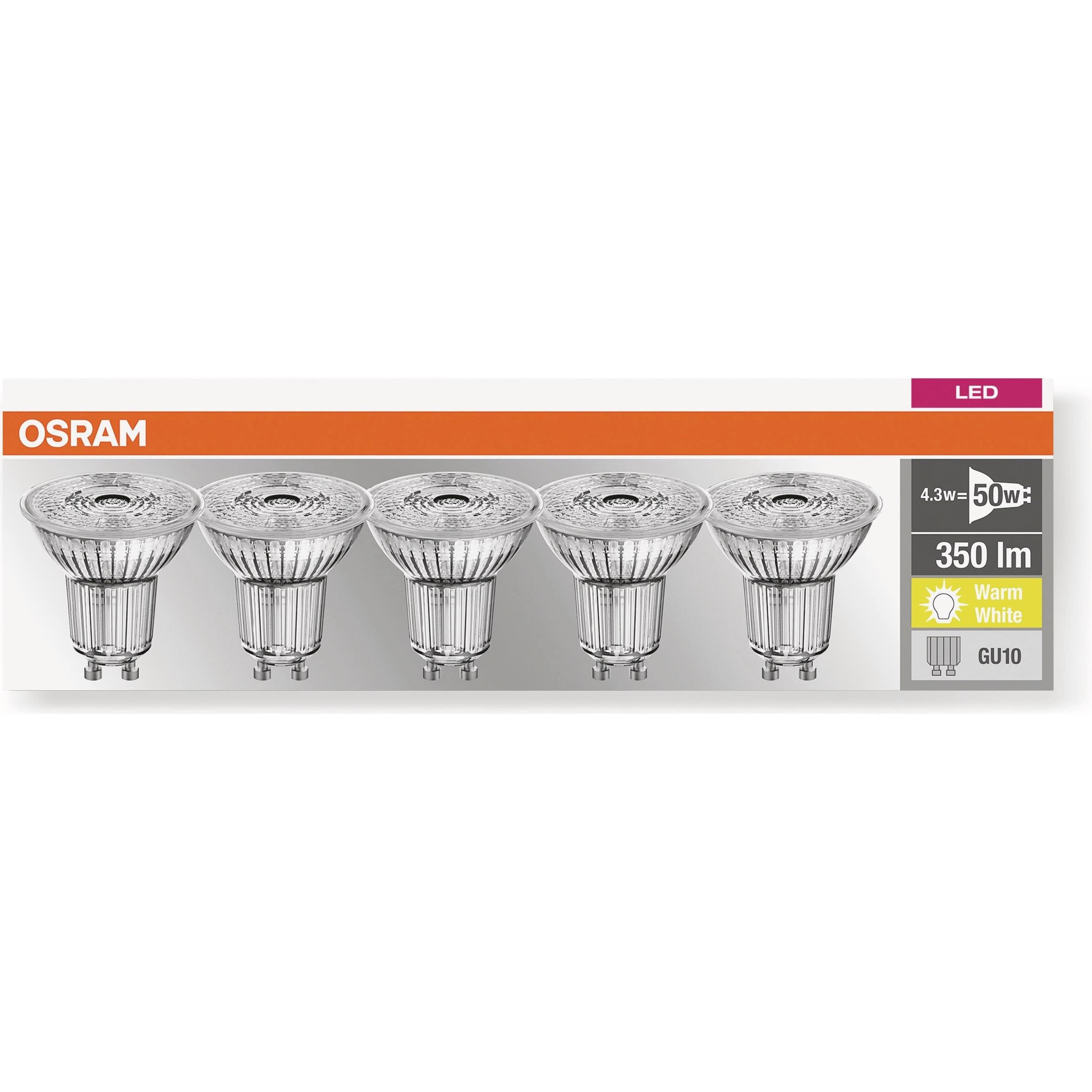 Thumbnail - Osram, Leuchtmittel, Led Base Par16 (GU10, 4.30 W, 350 lm, 5 x, F)