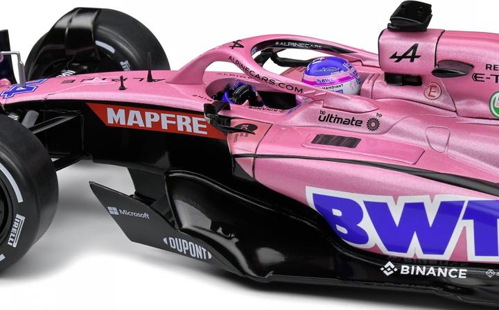 Immagine prodotto Solido 1:18 Alpine A522 ALONSO rosa