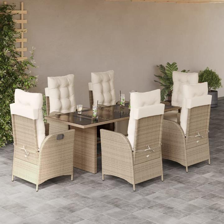 Produktbild vidaXL Garten Essgruppe (190 x 80 x 74 cm)