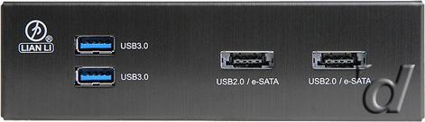 Produktbild Lian-Li BZ-U07B Multi-Panel USB 3.0 - black
