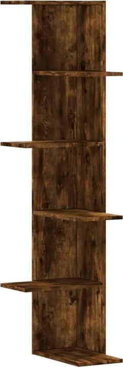 Immagine prodotto VidaXL Scaffale a muro ad angolo (36,5 x 36,5 x 140 cm)