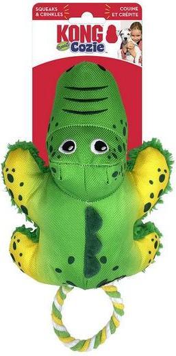 Actual product image KONG Cozie Tuggz Alligator M/L, 36 cm (Plush toy dog)