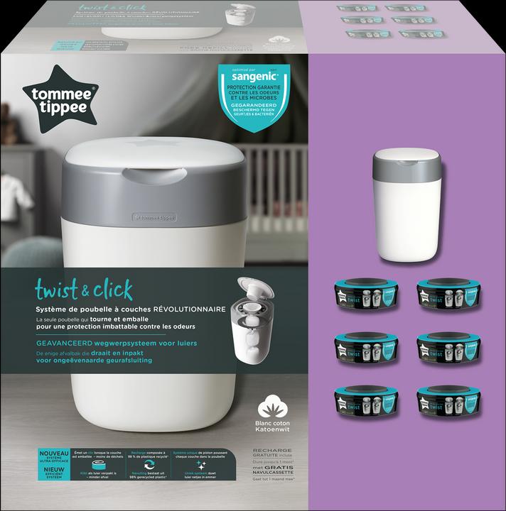 Image du produit Sangenic Kit de démarrage Twist & Click (6 x)