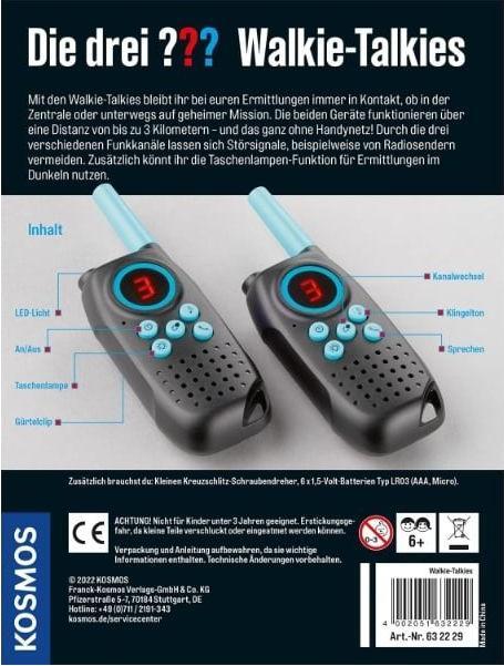 Produktbild Kosmos Die drei??? - Walkie-Talkies (3 km)