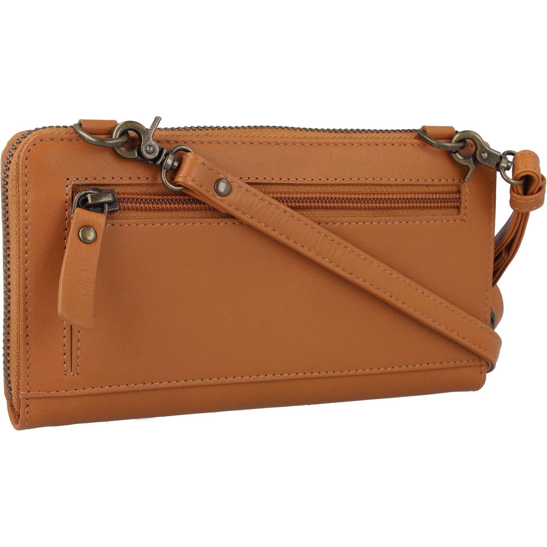Thumbnail - Esquire, Handtasche, Peru Handytasche Leder 19 cm, Braun