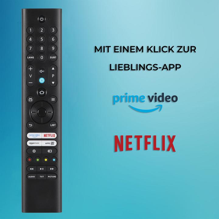Produktbild Toshiba 55 Zoll Fernseher Fire TV (4K UHD Smart TV, Dolby Vision HDR, Triple-Tuner, Alexa Built-In) (55", LED, 4K, 2024)