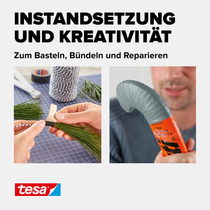 Actual product image tesa extra Power Perfect fabric tape (38 mm)