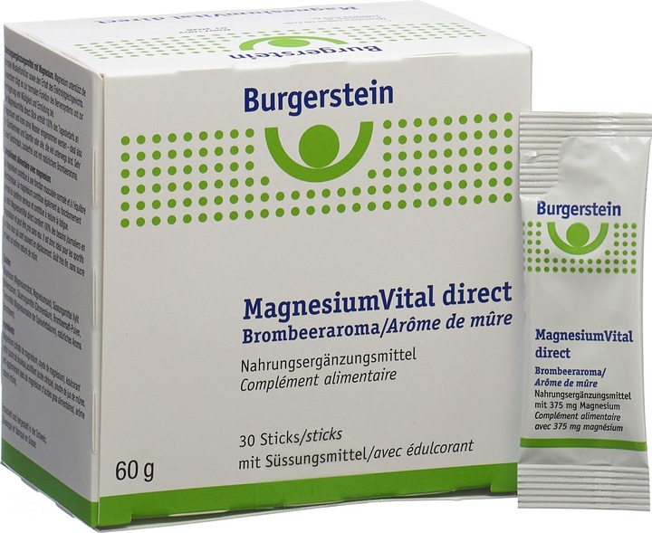 Actual product image Burgerstein Magnesiumvital direct (30 Piece, Powder, 60 g)