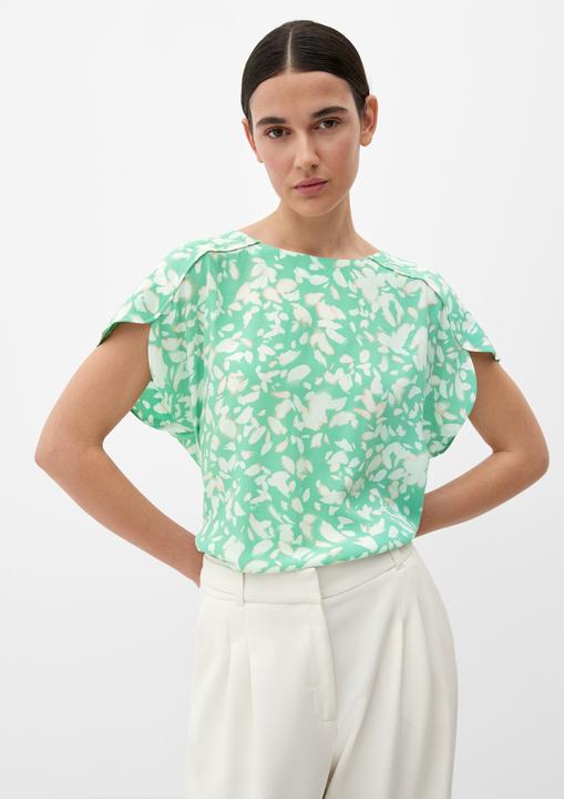 Actual product image s.Oliver Bluse Gemusterte Bluse im Loose Fit (48)