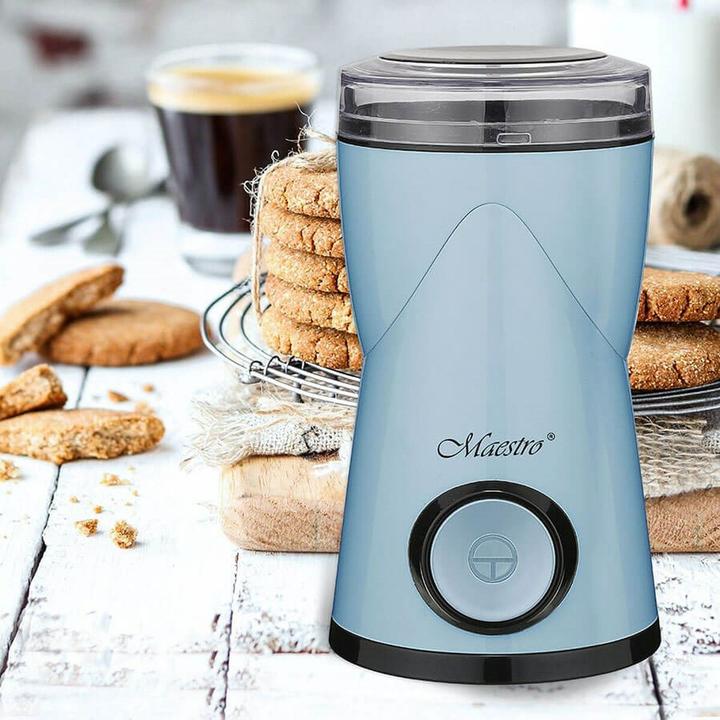 Produktbild Feel-Maestro MR-453-BLUE Kaffeemühle Messerschleifer