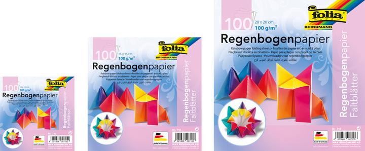 Actual product image Folia Leaflets rainbow (110 g/m², 100x)