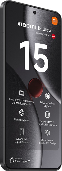 Produktbild Xiaomi 15 Ultra (512 GB, Silver Chrome, 6.73", Dual SIM, 50 Mpx, 5G)