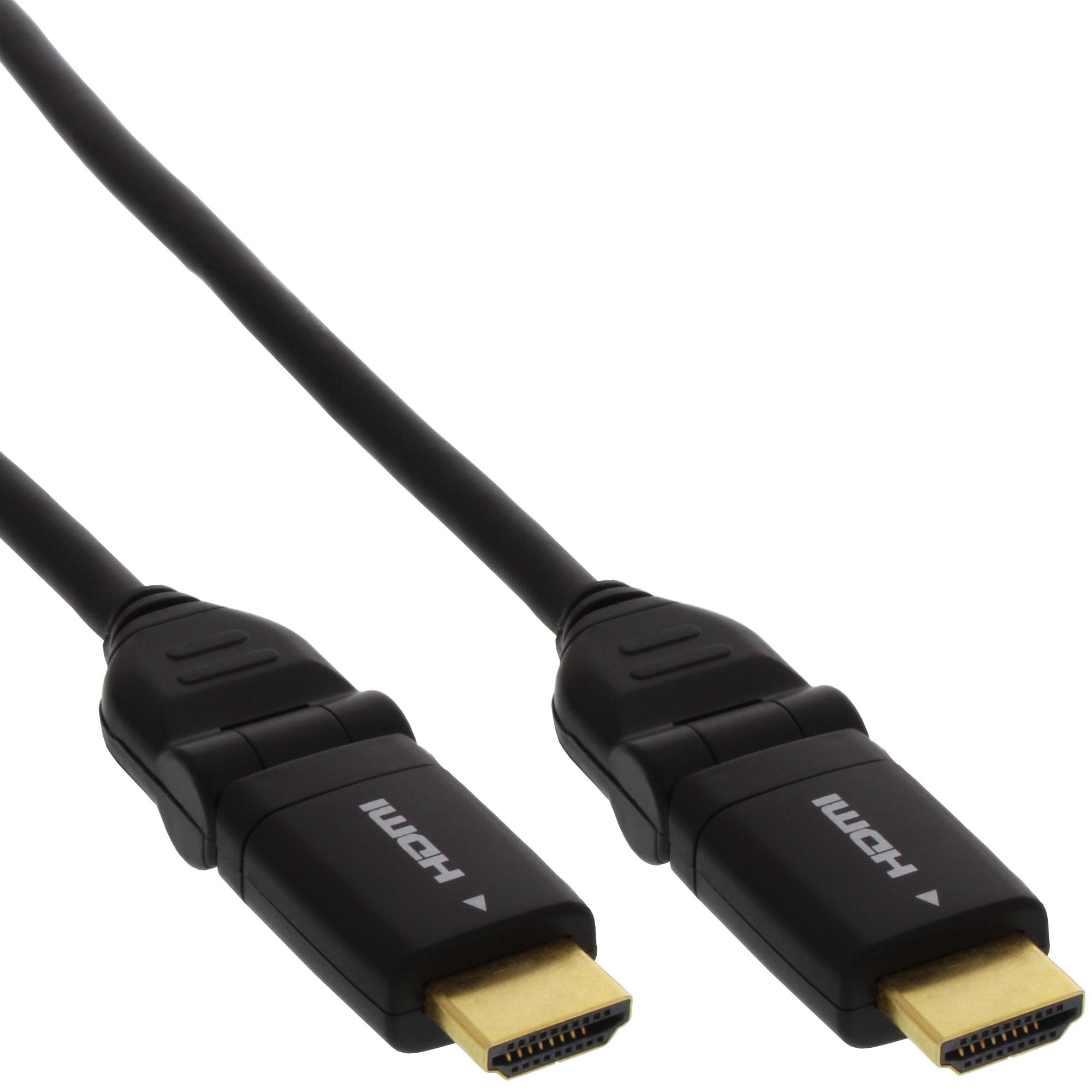InLine HDMI (Typ A) — HDMI (Typ A) (2 m, HDMI), Video Kabel