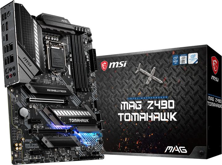 Produktbild MSI MAG Z490 Tomahawk (LGA 1200, Intel Z490, ATX)
