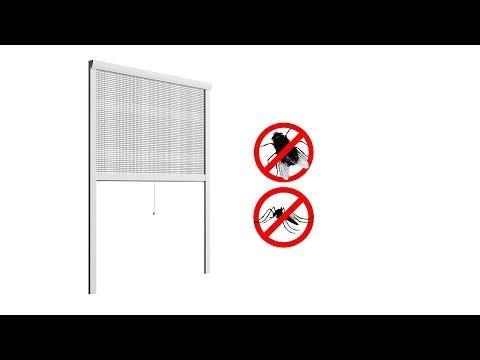 Actual product image tectake Insect screen roller blind (110 x 160 cm)