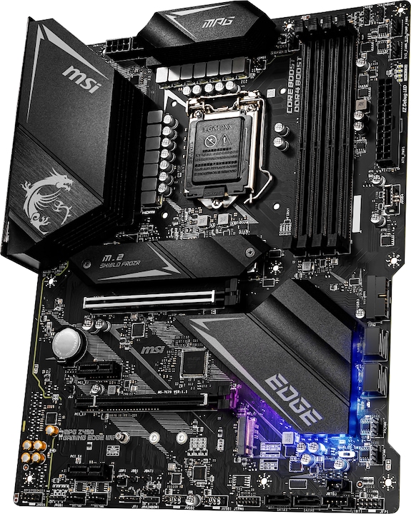 Actual product image MSI MPG Z490 Gaming Edge Wifi (LGA 1200, Intel Z490, ATX)