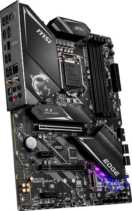 Actual product image MSI MPG Z490 Gaming Edge Wifi (LGA 1200, Intel Z490, ATX)