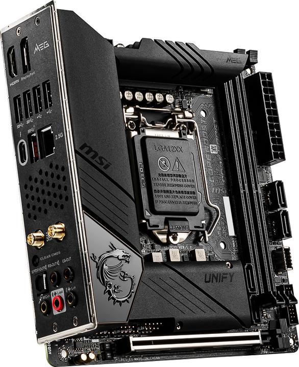Produktbild MSI MPG Z490i UNIFY (LGA 1200, Intel Z490, Mini-ITX)