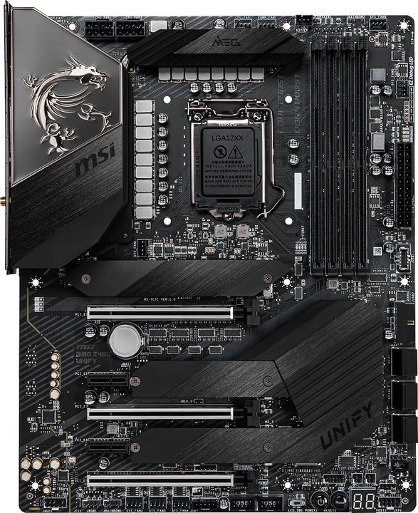 Produktbild MSI MEG Z490 UNIFY (LGA 1200, Intel Z490, ATX)