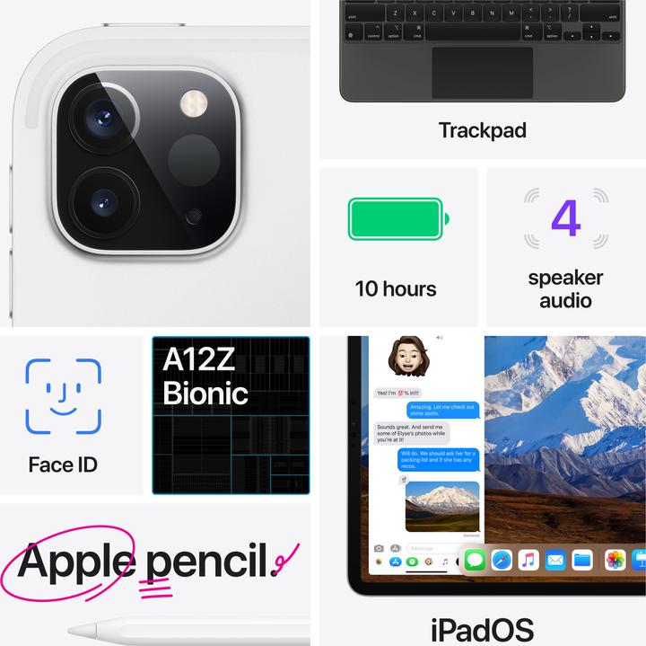 Produktbild Apple iPad Pro 2020 (4. Gen) (nur WLAN, 12.90", 256 GB, Space Grey)