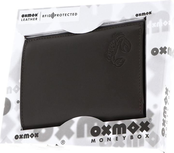 Actual product image Oxmox Leather RFID Protect Kombibörse