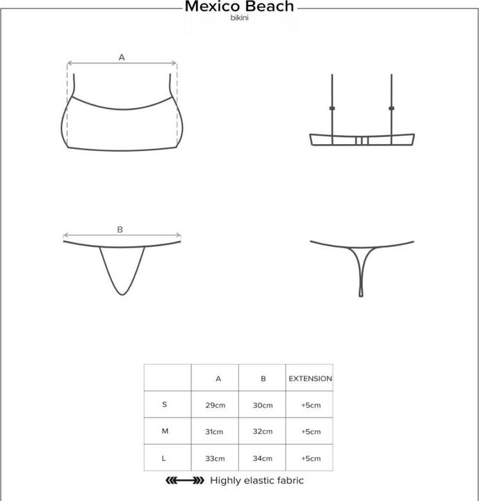 Image du produit Obsessive Mexico Beach vert fluo (L)