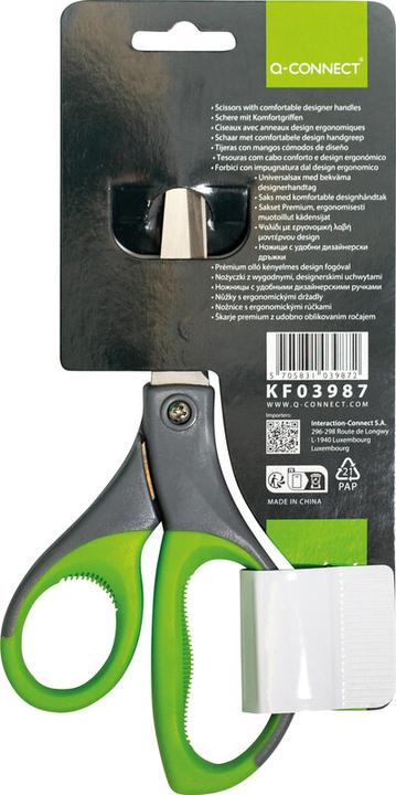 Actual product image Q-Connect Universal scissors Premium (21 cm)