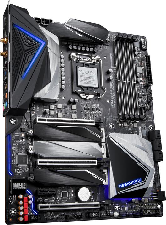 Actual product image Gigabyte Z490 Vision D (LGA 1200, Intel Z490, ATX)