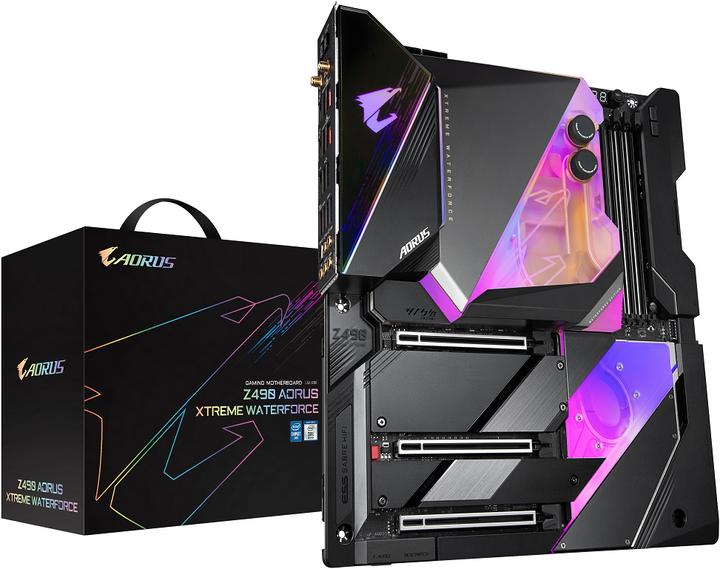 Produktbild Gigabyte Z490 Aorus Xtreme Waterforce (LGA 1200, Intel Z490, E-ATX)