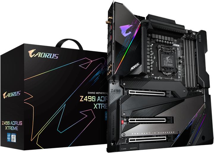 Produktbild Gigabyte Z490 Aorus Xtreme (LGA 1200, Intel Z490, E-ATX)