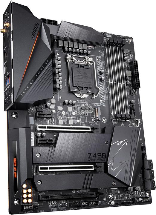 Produktbild Gigabyte Z490 Aorus Pro Ax (LGA 1200, Intel Z490, ATX)
