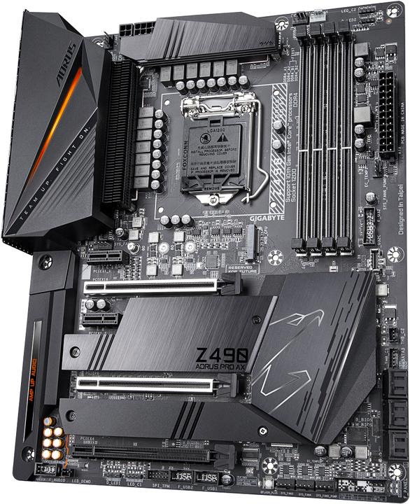 Produktbild Gigabyte Z490 Aorus Pro Ax (LGA 1200, Intel Z490, ATX)