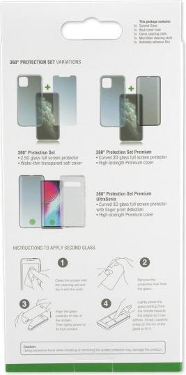 Actual product image 4smarts 360° Protection Set for Samsung Galaxy A72 5G transparent (Samsung Galaxy A72)
