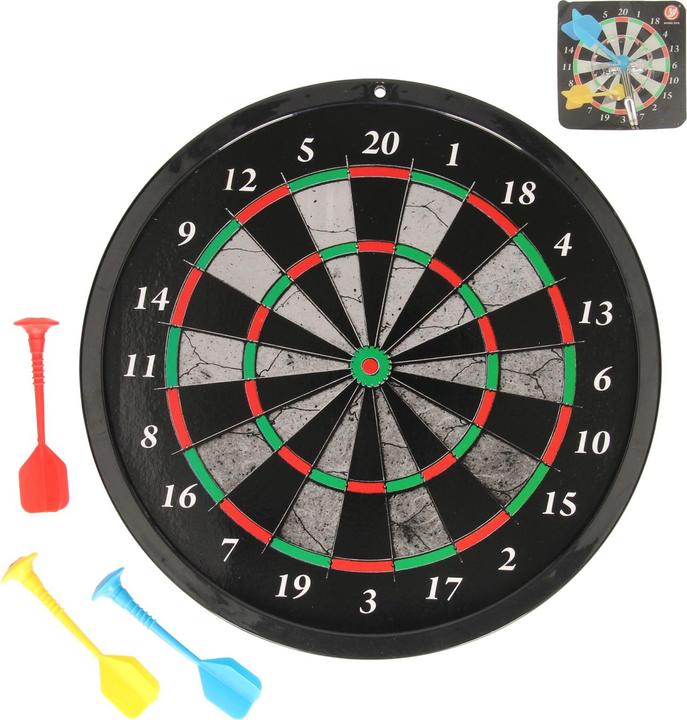Jeu de fléchettes à velcro, double face