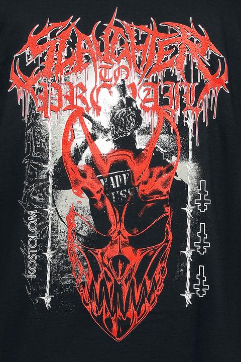Produktbild Slaughter To Prevail Red Mask Kostolom (M)