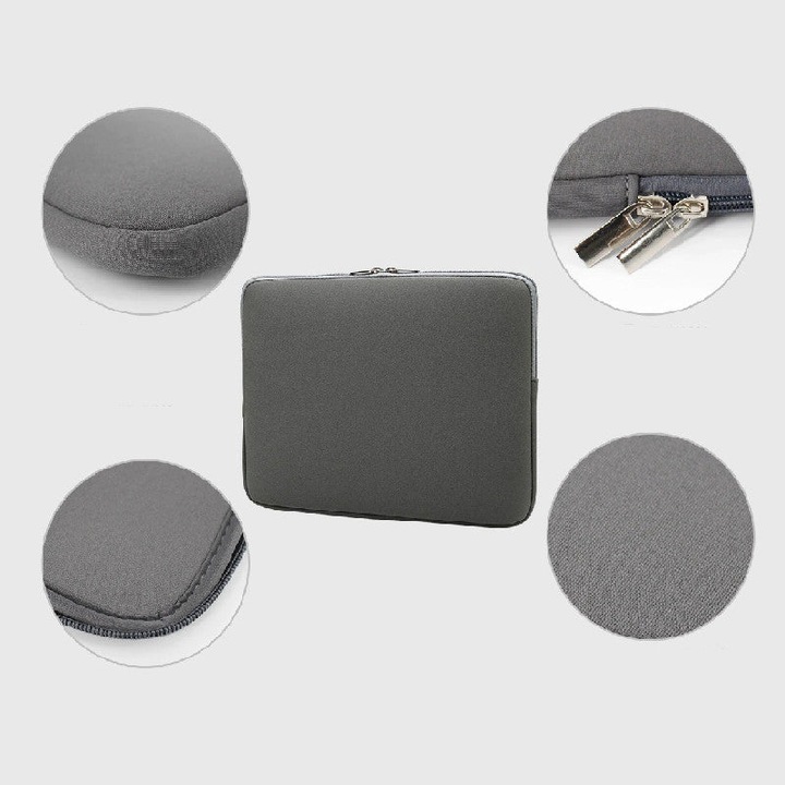 Actual product image Hermex Neoprene sleeve laptop bag notebook bag Macbook water-repellent 16 inch (18", Apple)