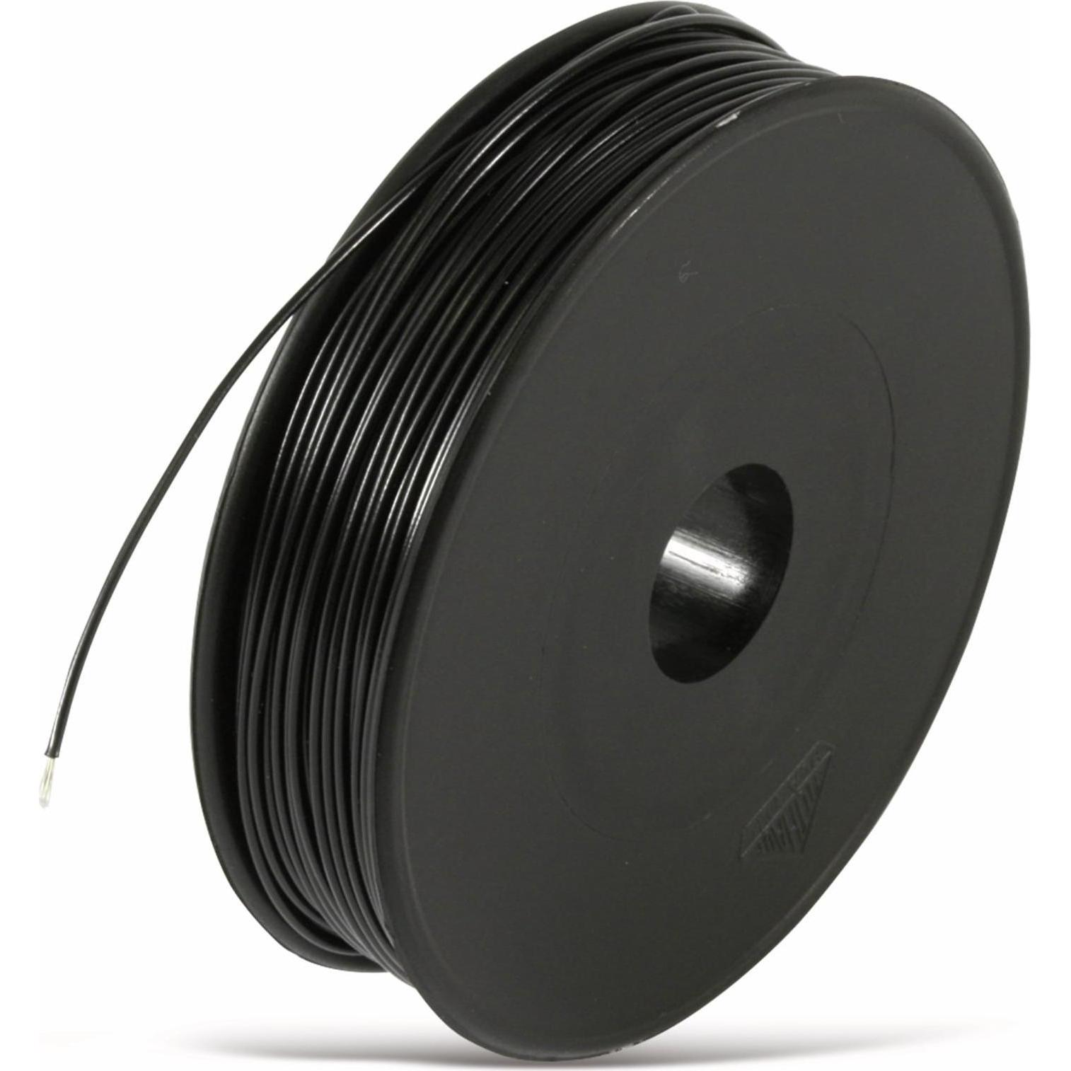 Eneroid, Kabelleitung, Litze, 1x0,14, 100m Spule, schwarz, LIYV (100 m)