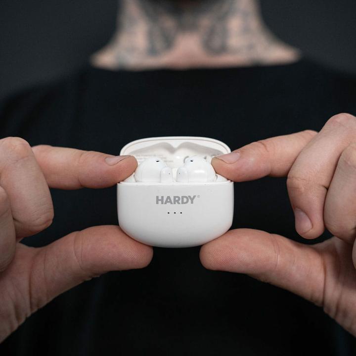 Image du produit 3MK Hardy LifePods Pro słcuhawki bezprzewodowe Bluetooth 5.3 ANC białe/white (ANC, 5.50 h, Sans fil)