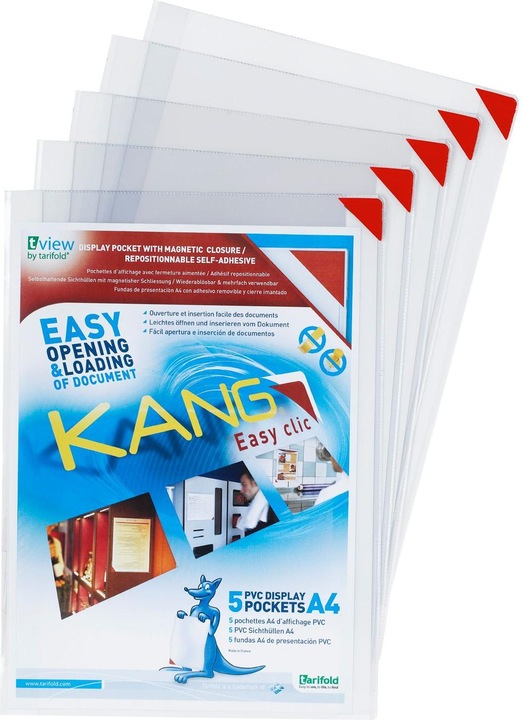 Immagine prodotto Tarifold Borse autoadesive Kang (A4, 5 x)