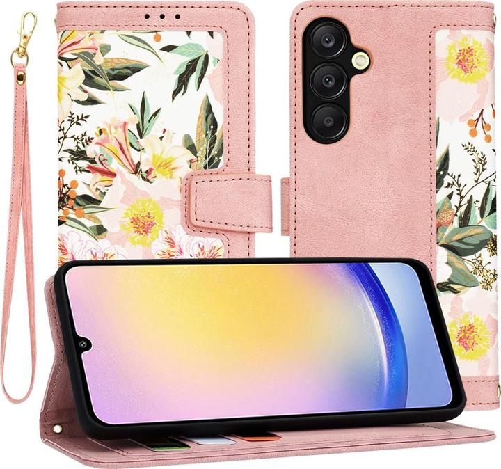 Actual product image Techsuit - FlipCraft - Samsung Galaxy A25 5G - Sweetheart Pink (Samsung Galaxy A25 5G)