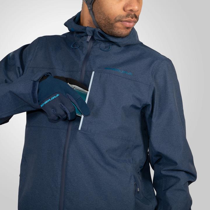 Actual product image Endura Hummvee Waterproof Hooded Jacket (L)