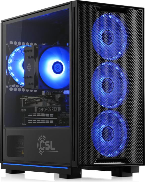 Image du produit CSL Gaming PC M12160H (2000 Go, 32 Go, Intel Core Ultra 7 265KF, GeForce RTX 5060 Ti)