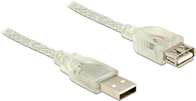 Image du produit Delock Câble USB A mâle USB A femelle Rallonge 1,5 (1.50 m, USB 2.0)